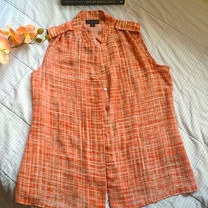 Cute Worthington Blouse with buttons